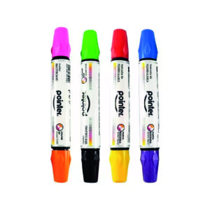 Marcador Pointer *4 UND Borrable Doble Punta