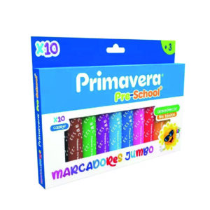 Marcador Primavera *10 UND Jumbo P-SCHO